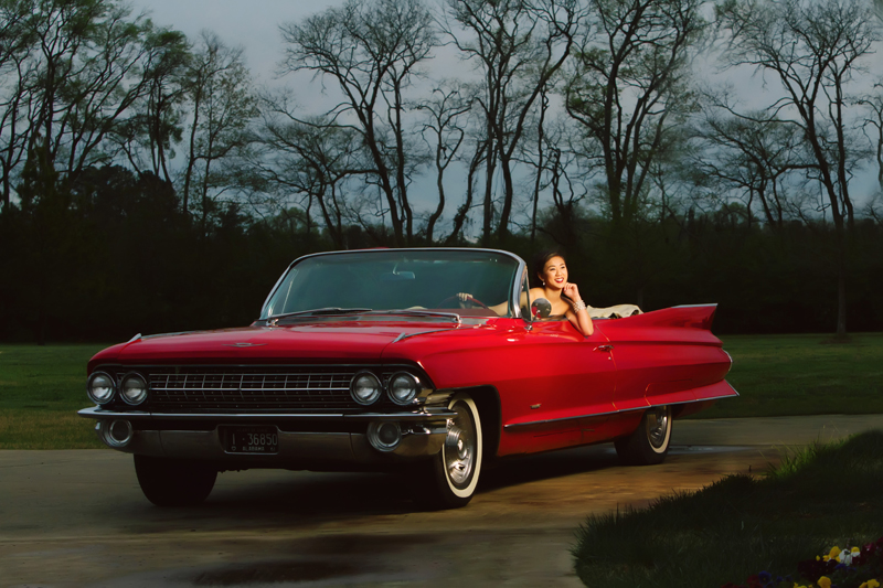 1961 Cadillac - Big Red, Maria Moore Photography