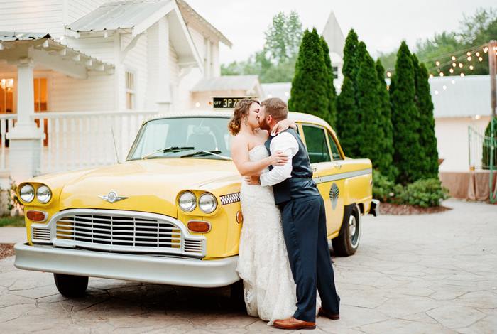 Vintage Checker Taxicab, Sweet Julep Photography