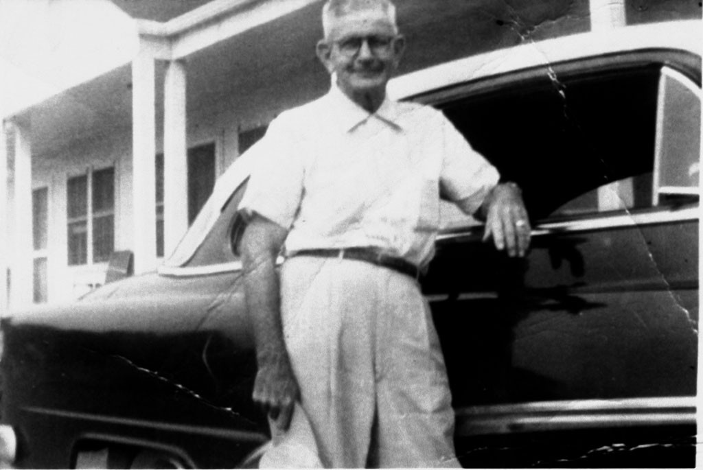 our grandfather, Jack, with his own Buick Special
