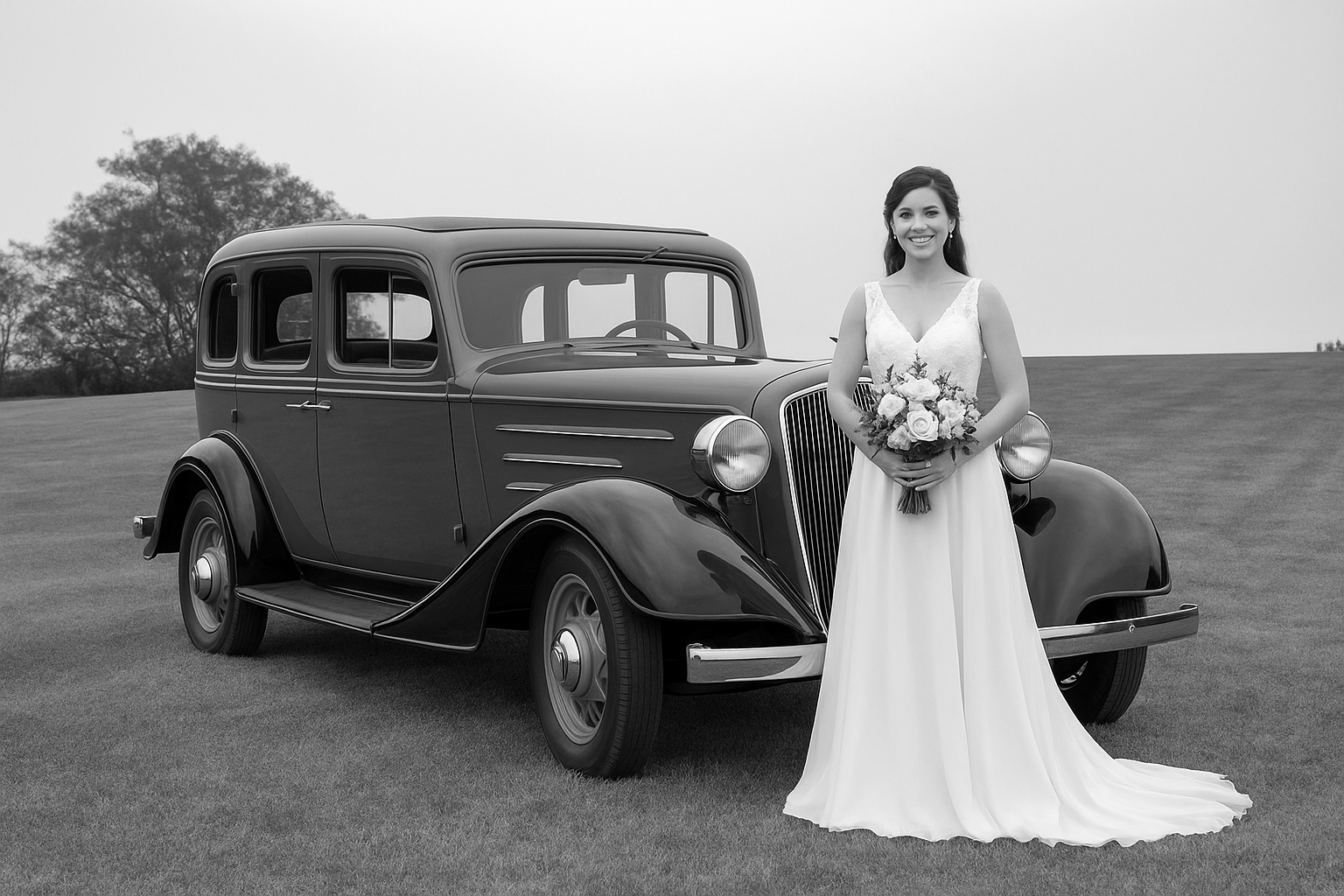 1934 Chevrolet - Betsy with bride