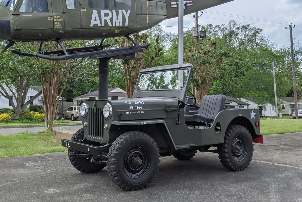 1964 CJ-3B Army Jeep